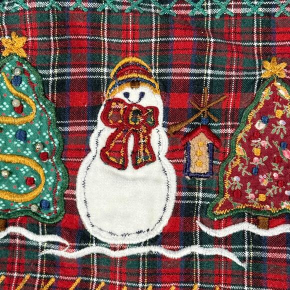 Vintage Christmas Gingerbread House Casey & Max Flannel Shirt - Picture 5 of 7